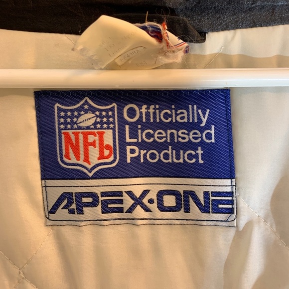 Vintage Retro 90’s Apex One Oakland Raiders Pro Line Puffer Jacket XL - Hip Hop - Picture 10 of 12